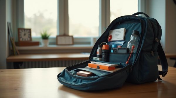 Préparez votre sac d'évacuation pour chaque situation d'urgence