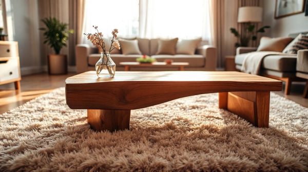 Sélectionnez les meilleures tables basses en bois pour votre décor