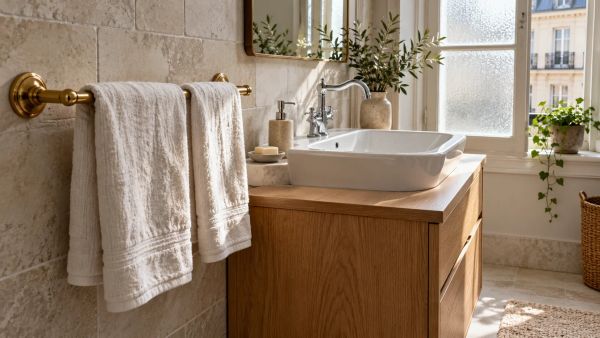 Top 5 astuces pour intégrer un porte-serviettes en laiton dans votre salle de bain