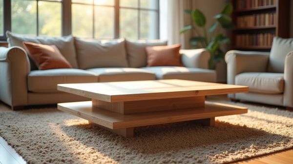 Trouvez la table basse en bois idéale pour votre salon
